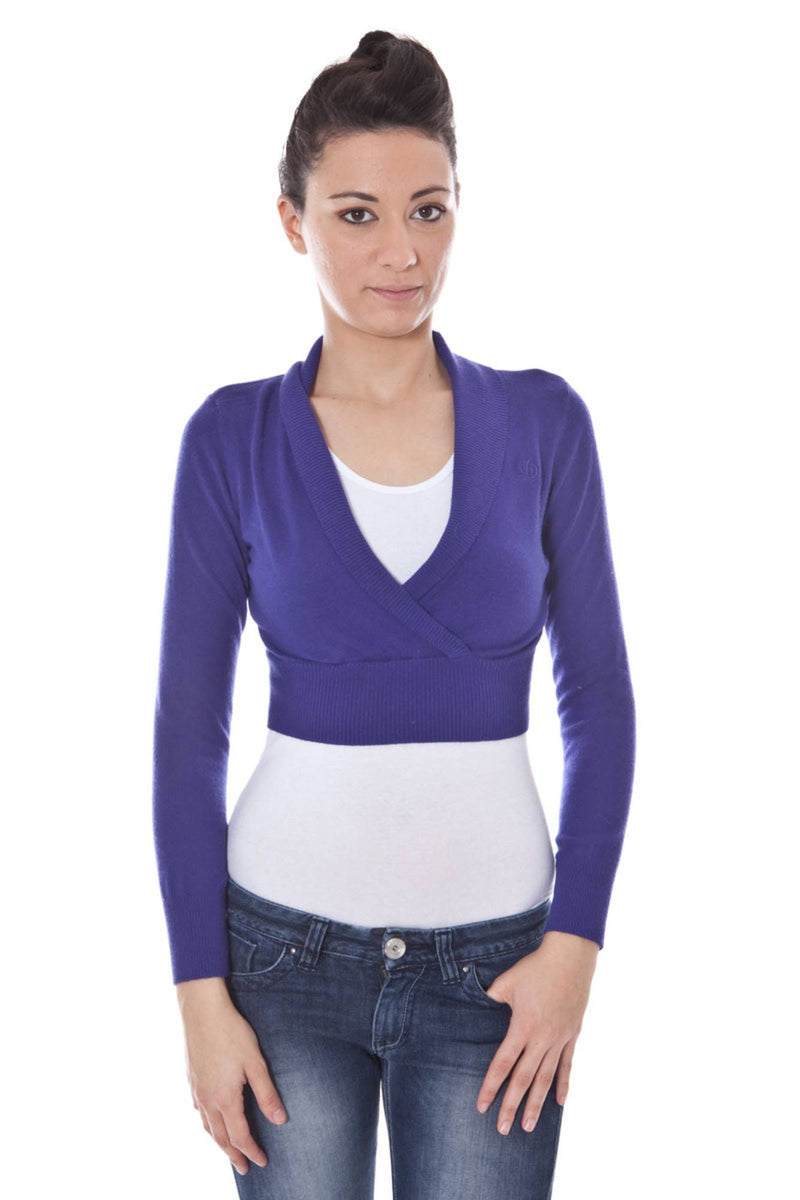 Datch Coprispalle Maniche Lunghe Donna Viola