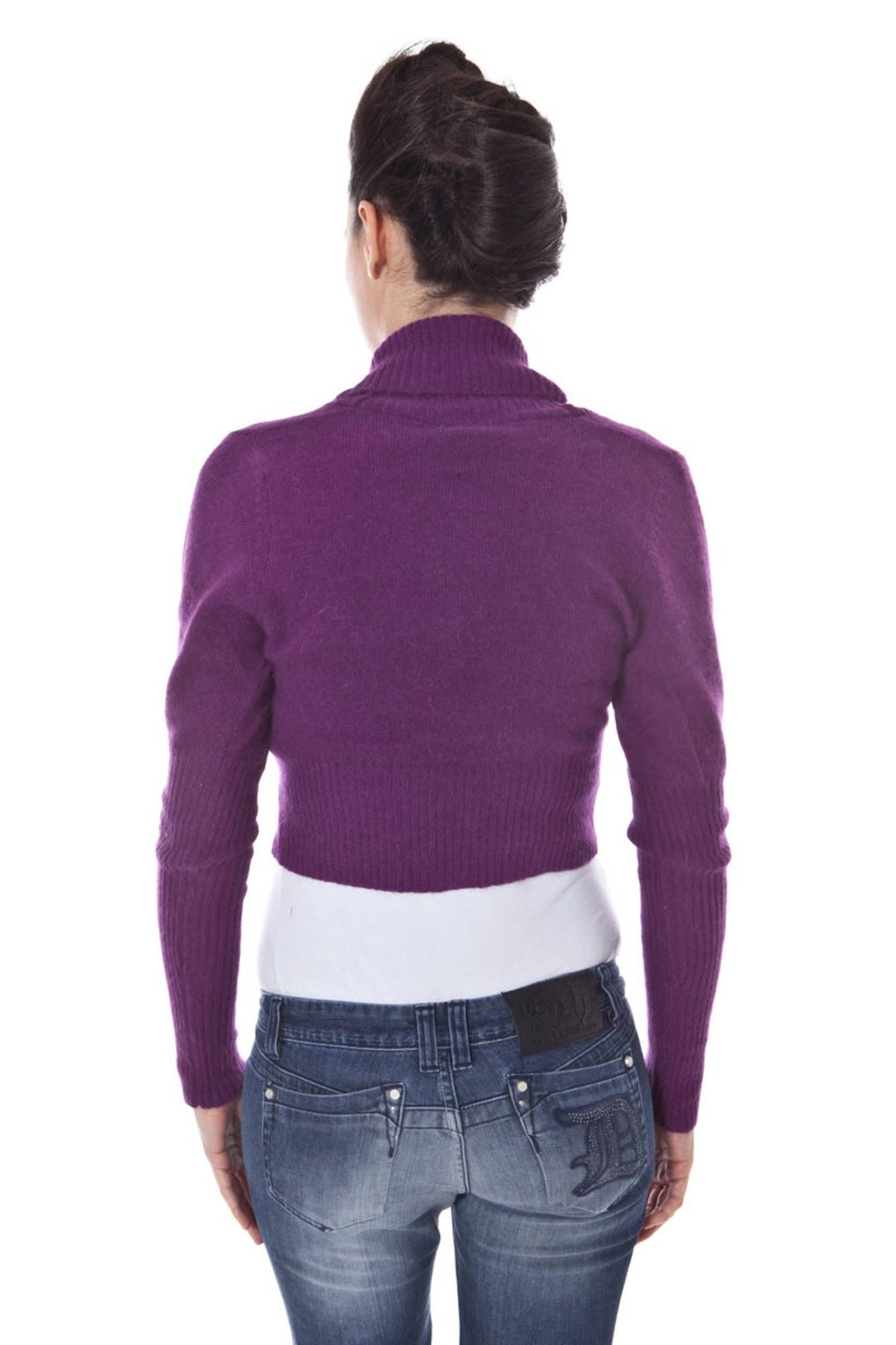 Datch Coprispalle Maniche Lunghe Donna Viola
