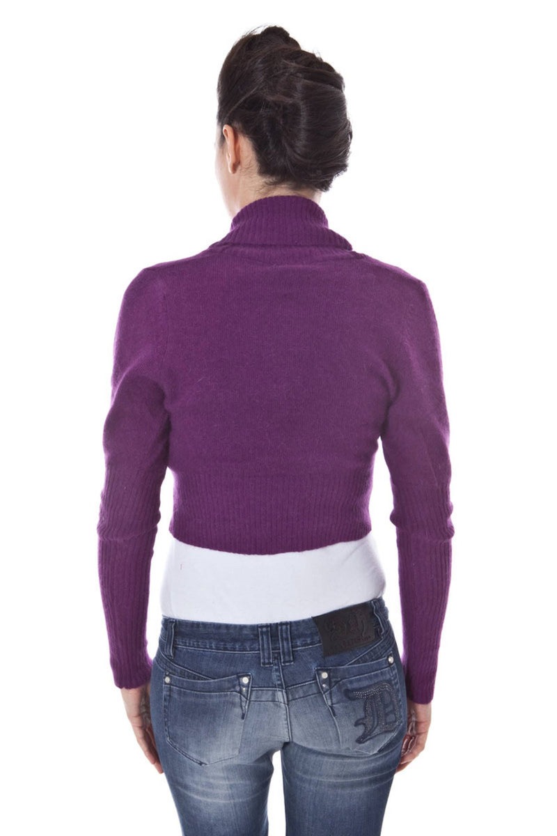 Datch Coprispalle Maniche Lunghe Donna Viola