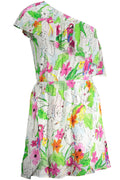 Desigual Abito Corto Donna Bianco