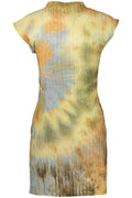 Desigual Abito Corto Donna Verde