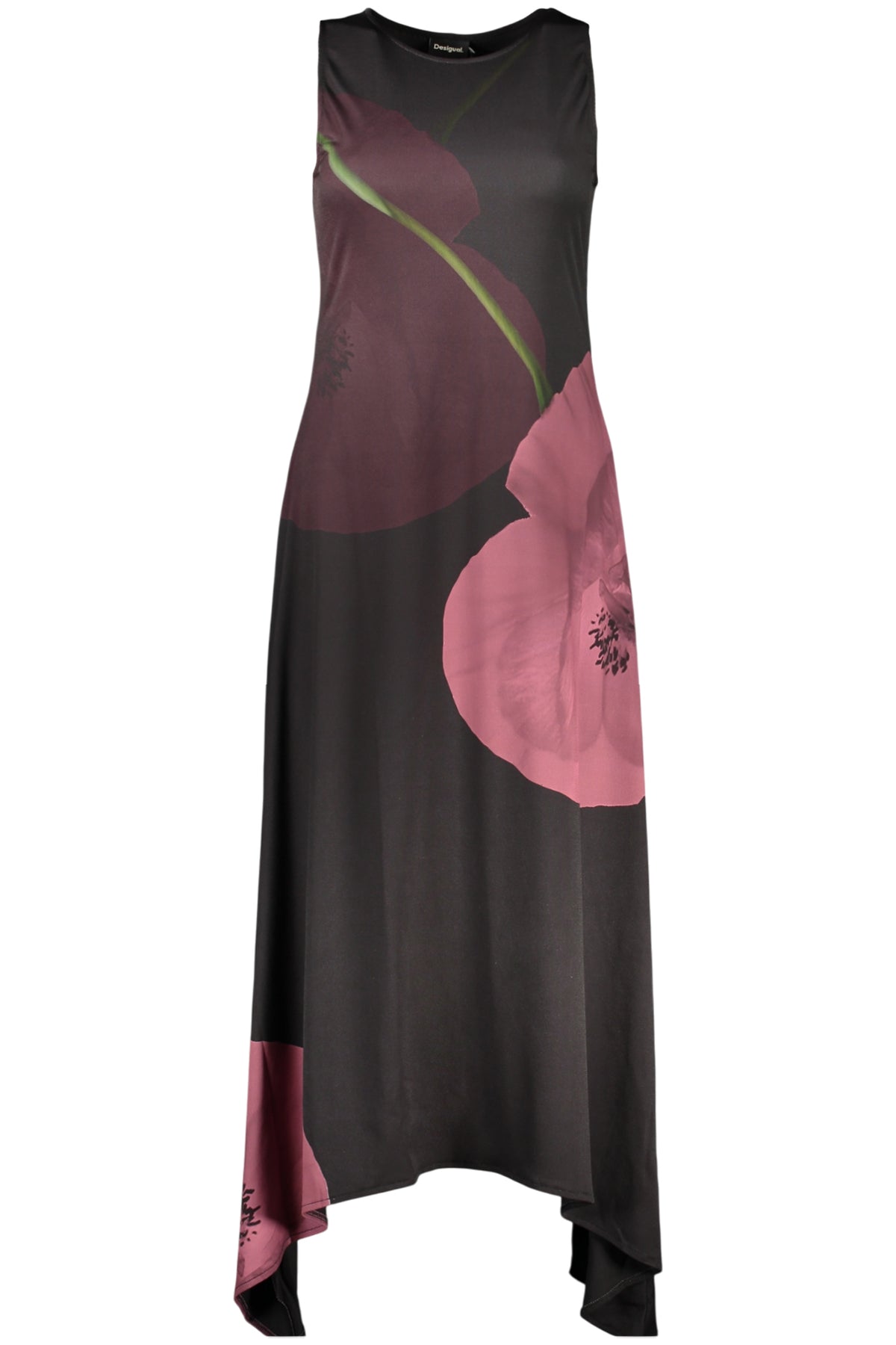 Desigual Abito Lungo Donna Nero