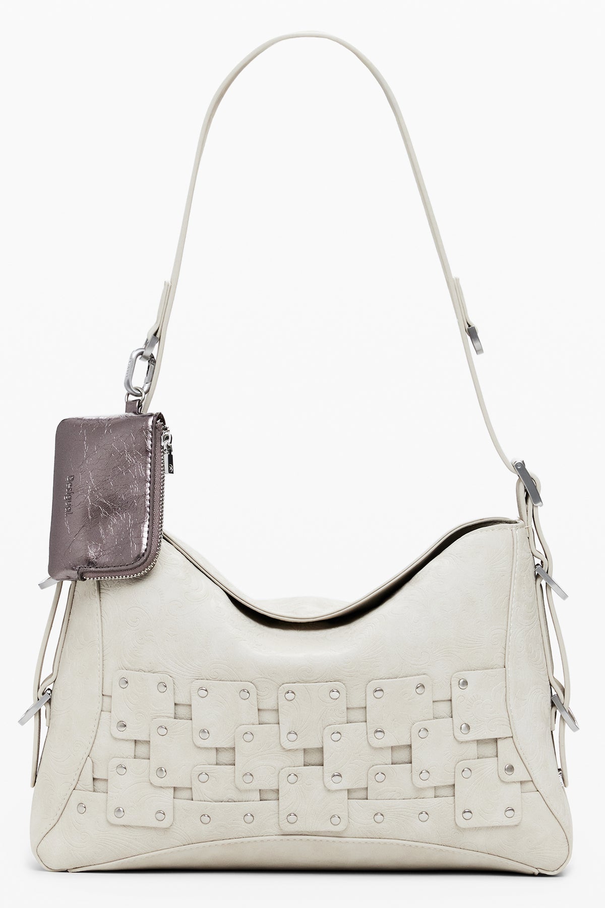 Desigual Borsa Donna Beige
