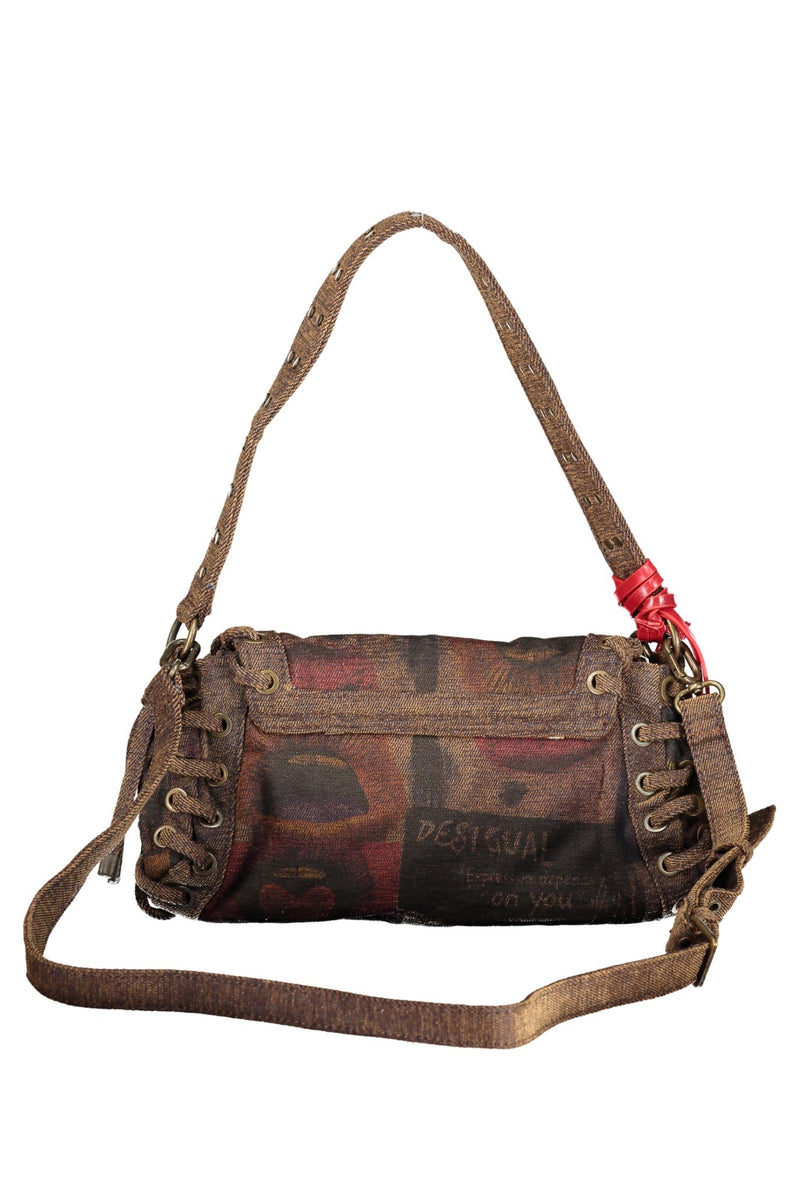 Desigual Borsa Donna Marrone