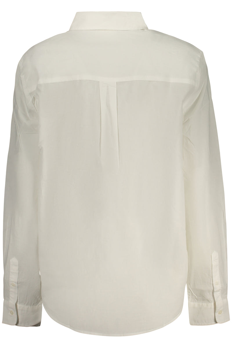 Desigual Camicia Maniche Lunghe Donna Bianco