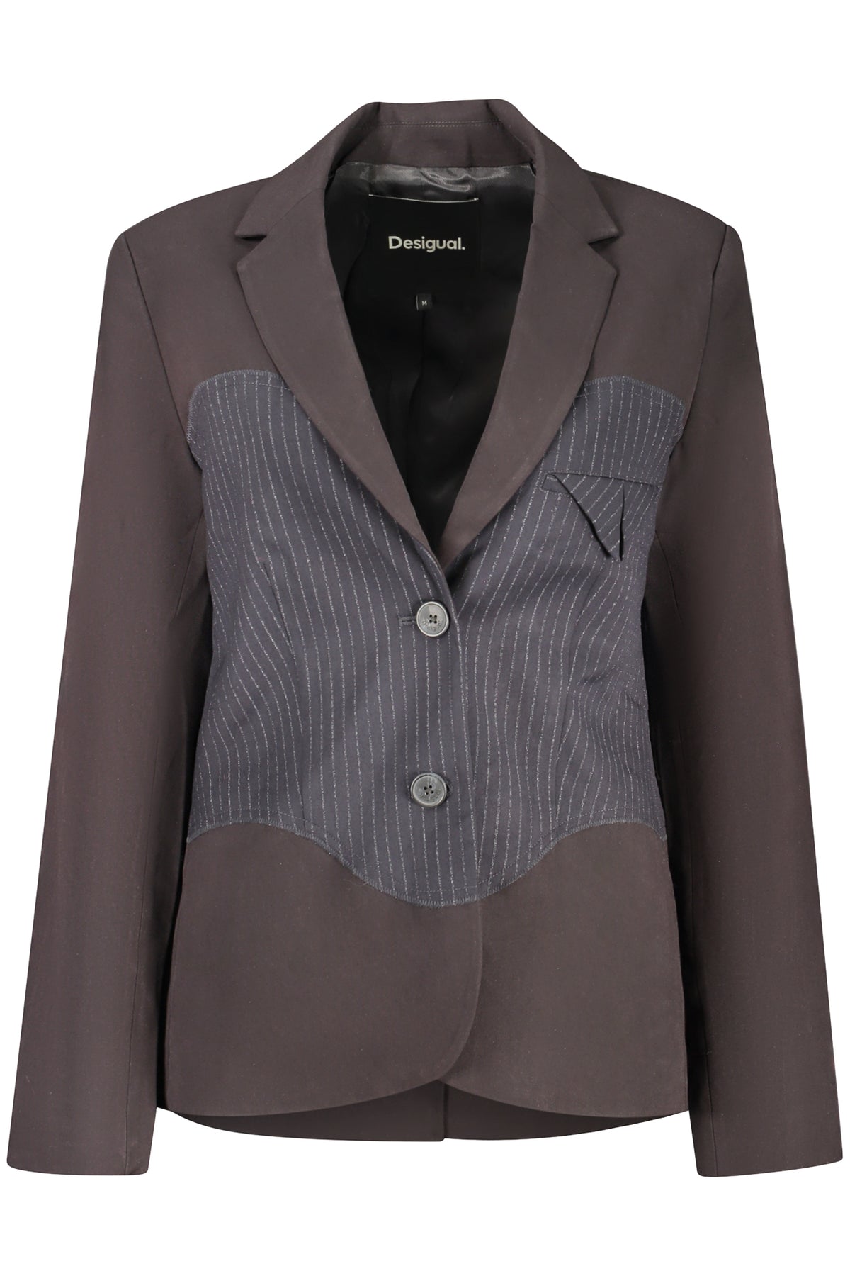 Desigual Giacca Classica Donna Nero