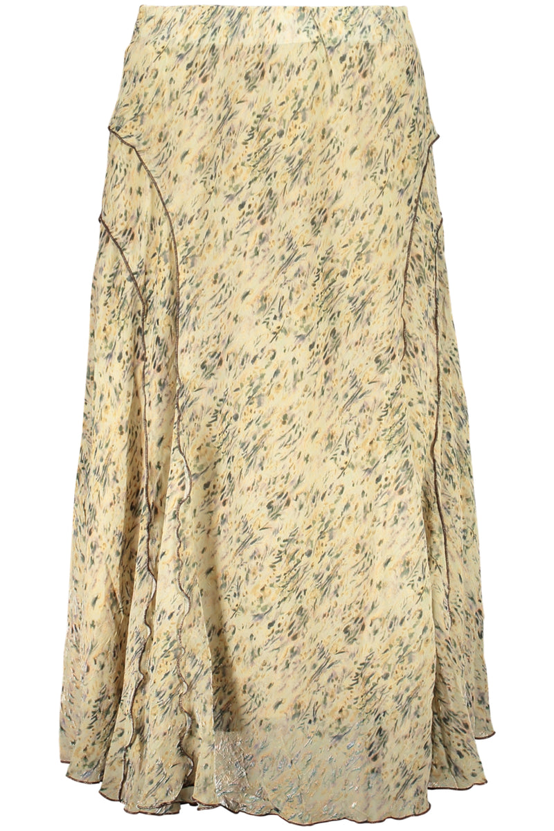 Desigual Gonna Lunga Donna Beige