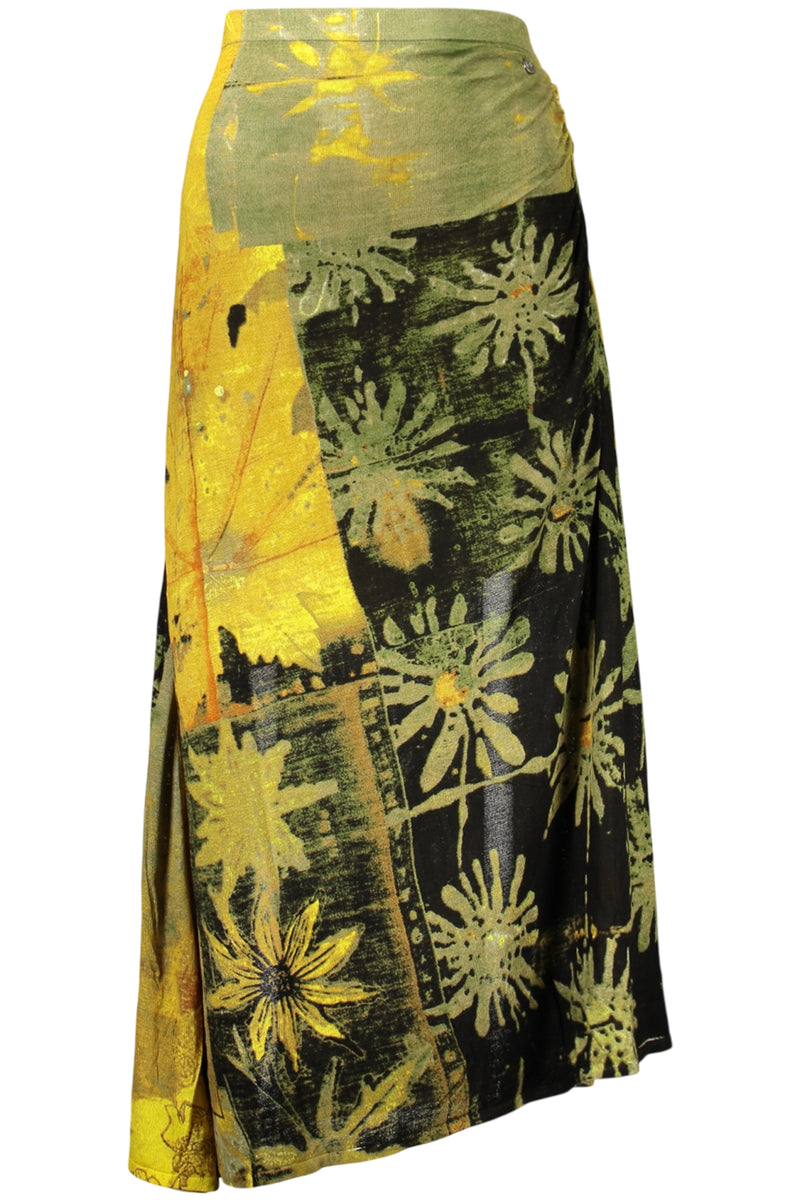 Desigual Gonna Lunga Donna Verde