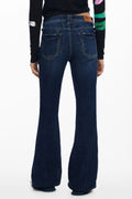 Desigual Jeans Denim Donna Blu