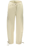 Desigual Pantalone Donna Beige