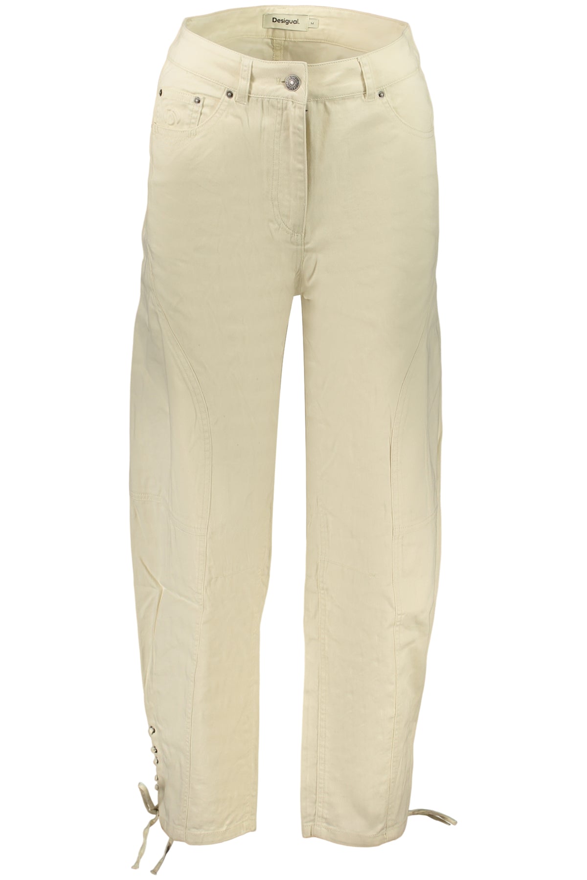 Desigual Pantalone Donna Beige