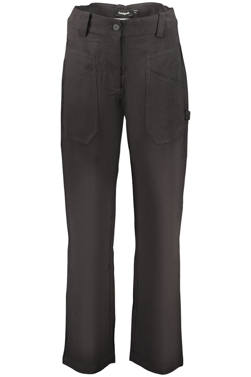 Desigual Pantalone Donna Nero