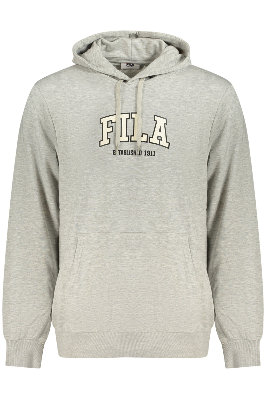 Fila Felpa Senza Zip Uomo Grigio