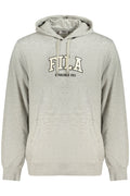 Fila Felpa Senza Zip Uomo Grigio