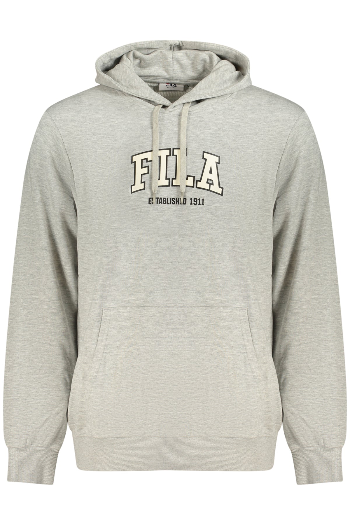 Fila Felpa Senza Zip Uomo Grigio