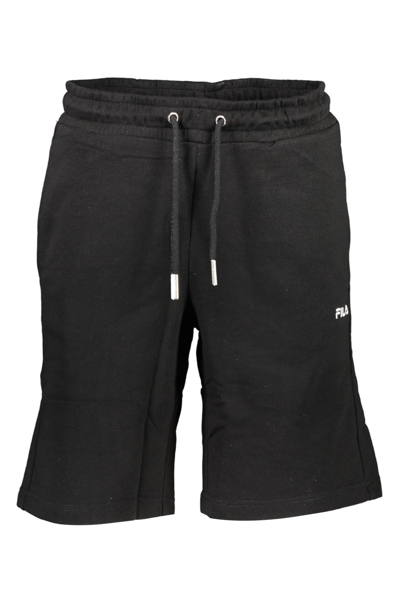 Fila Pantalone Bermuda Uomo Nero