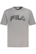 Fila T-Shirt Maniche Corte Uomo Grigio