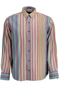 Gant Camicia Maniche Lunghe Uomo Azzurro