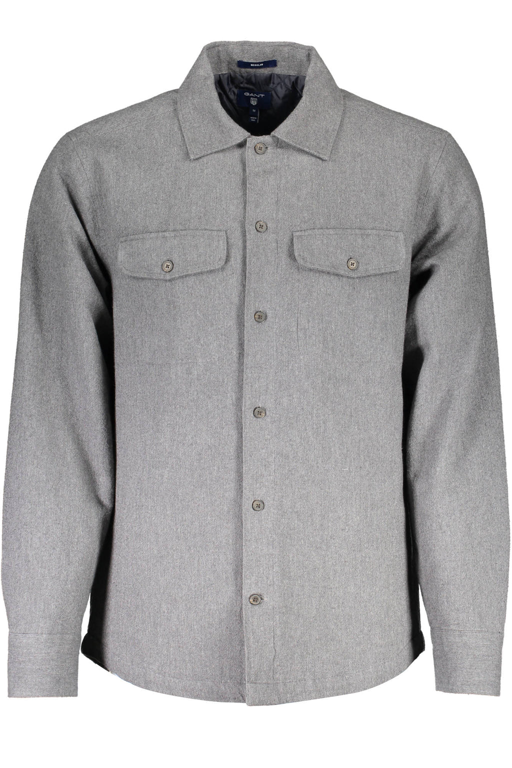 Gant Camicia Maniche Lunghe Uomo Grigio