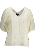 Gant T-Shirt Maniche Corte Donna Bianco