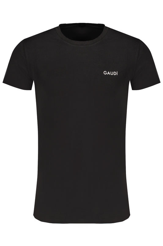 GAUD? T-SHIRT MANICHE CORTE UOMO NERO