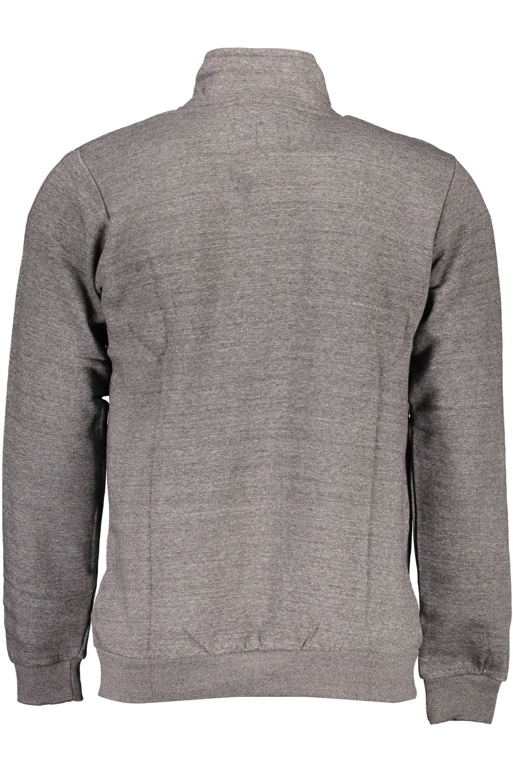 Gian Marco Venturi Felpa Con Zip Uomo Grigio
