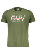 Gian Marco Venturi T-Shirt Maniche Corte Uomo Verde