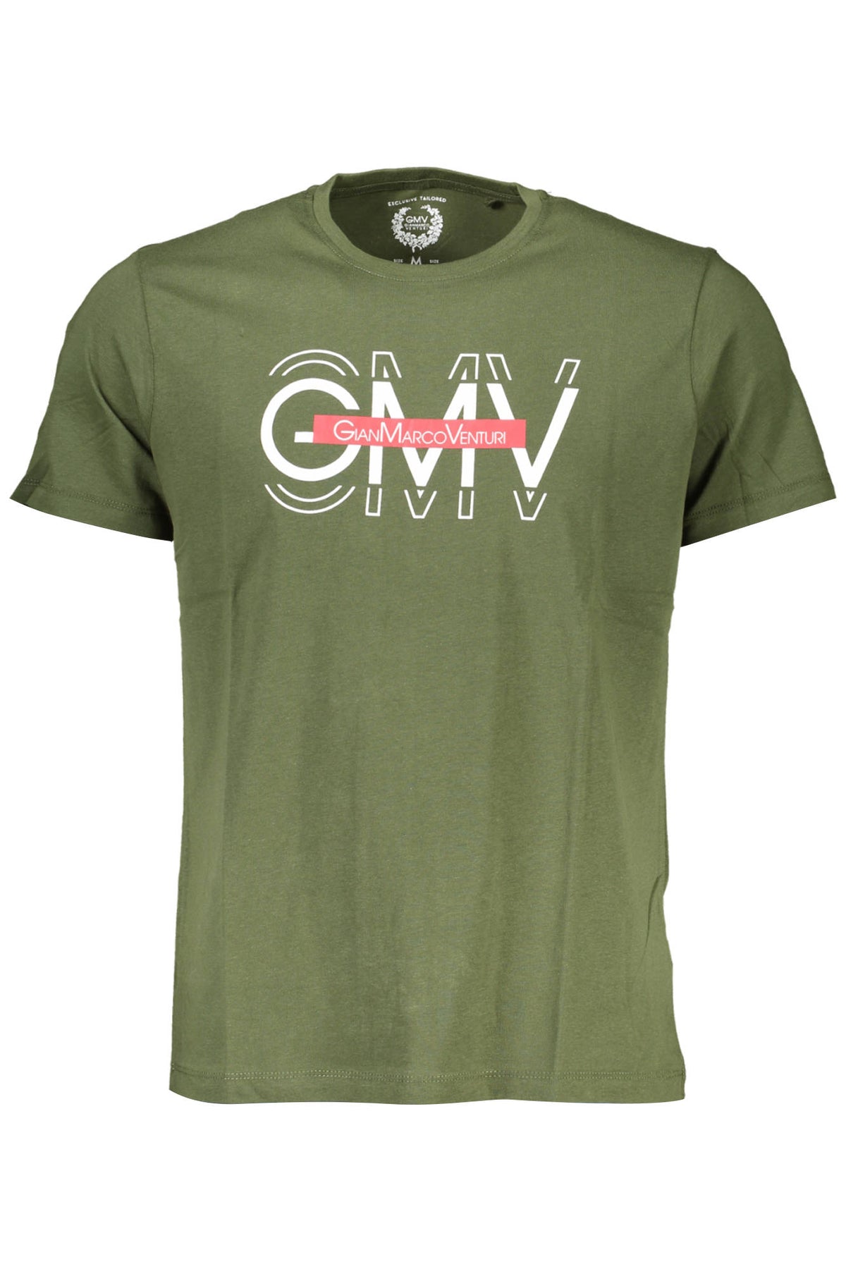 Gian Marco Venturi T-Shirt Maniche Corte Uomo Verde