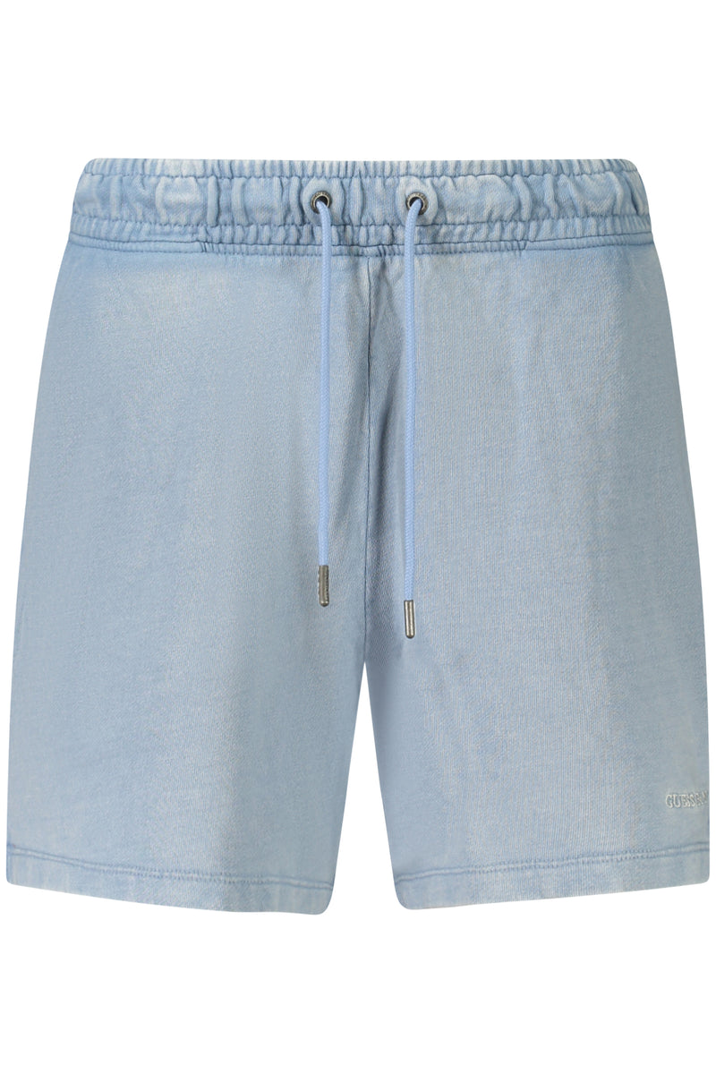 Guess Jeans Pantalone Short Donna Azzurro