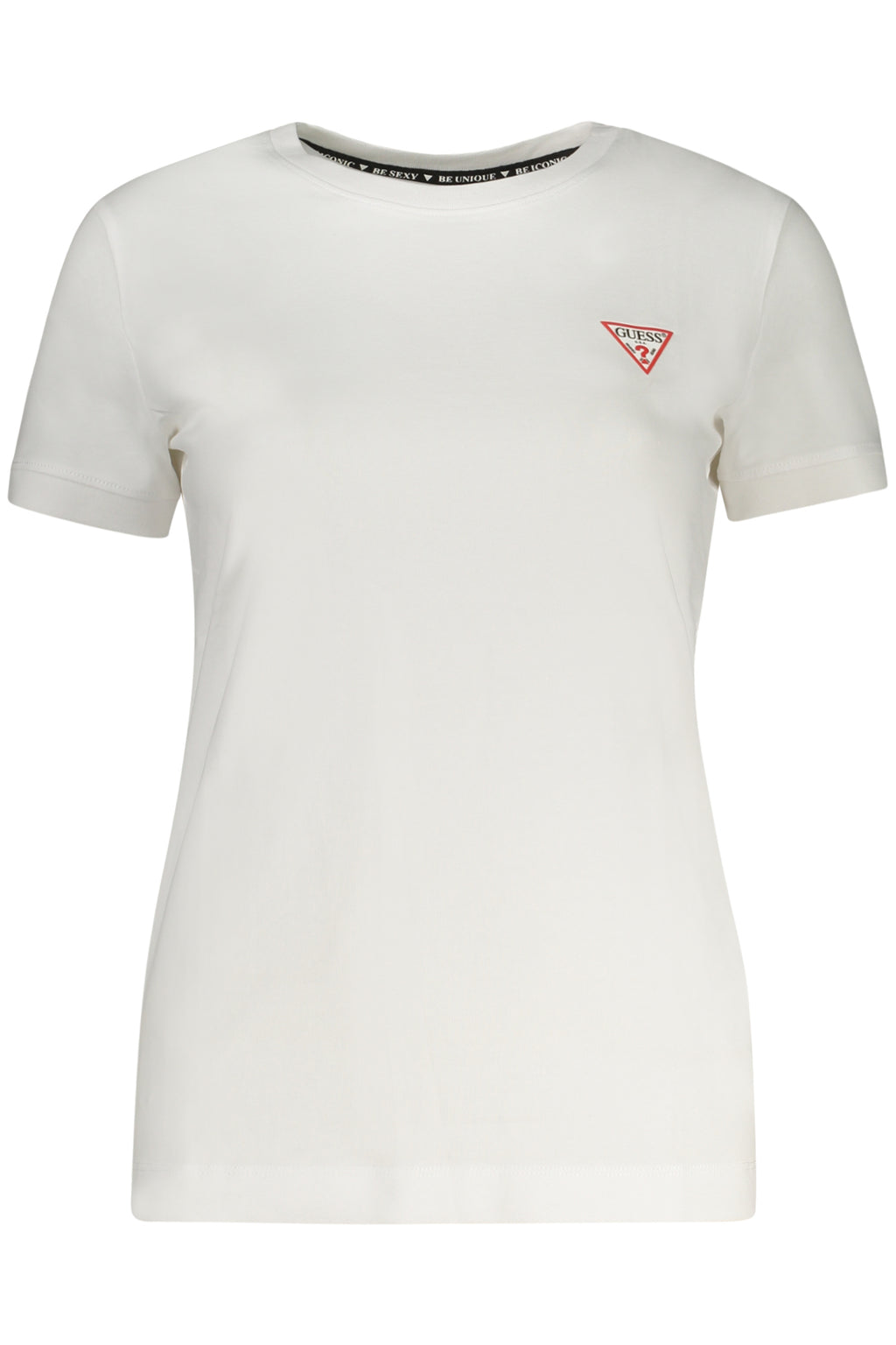 Guess Jeans T-Shirt Maniche Corte Donna Bianco