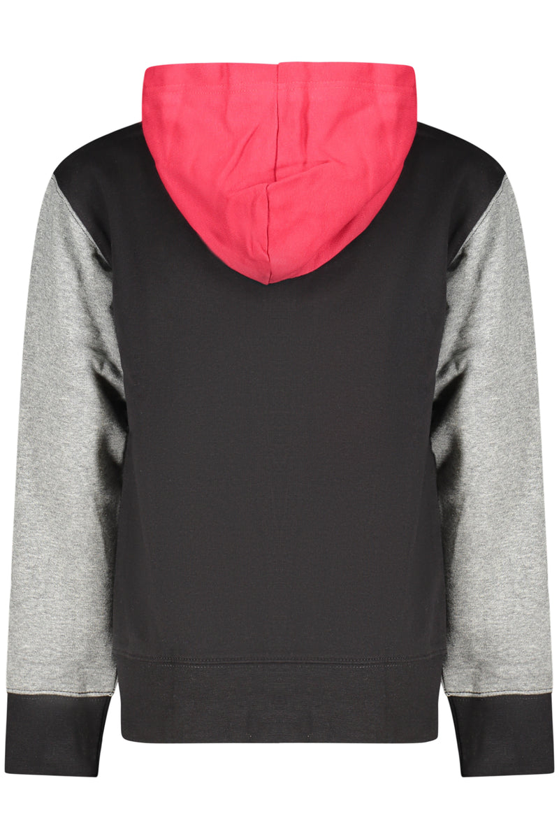 Jordan Felpa Con Zip Bambino Nero