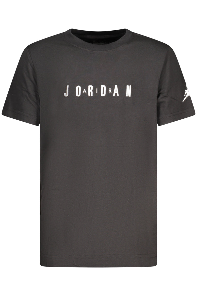 Jordan T-Shirt Maniche Corte Bambino Nero