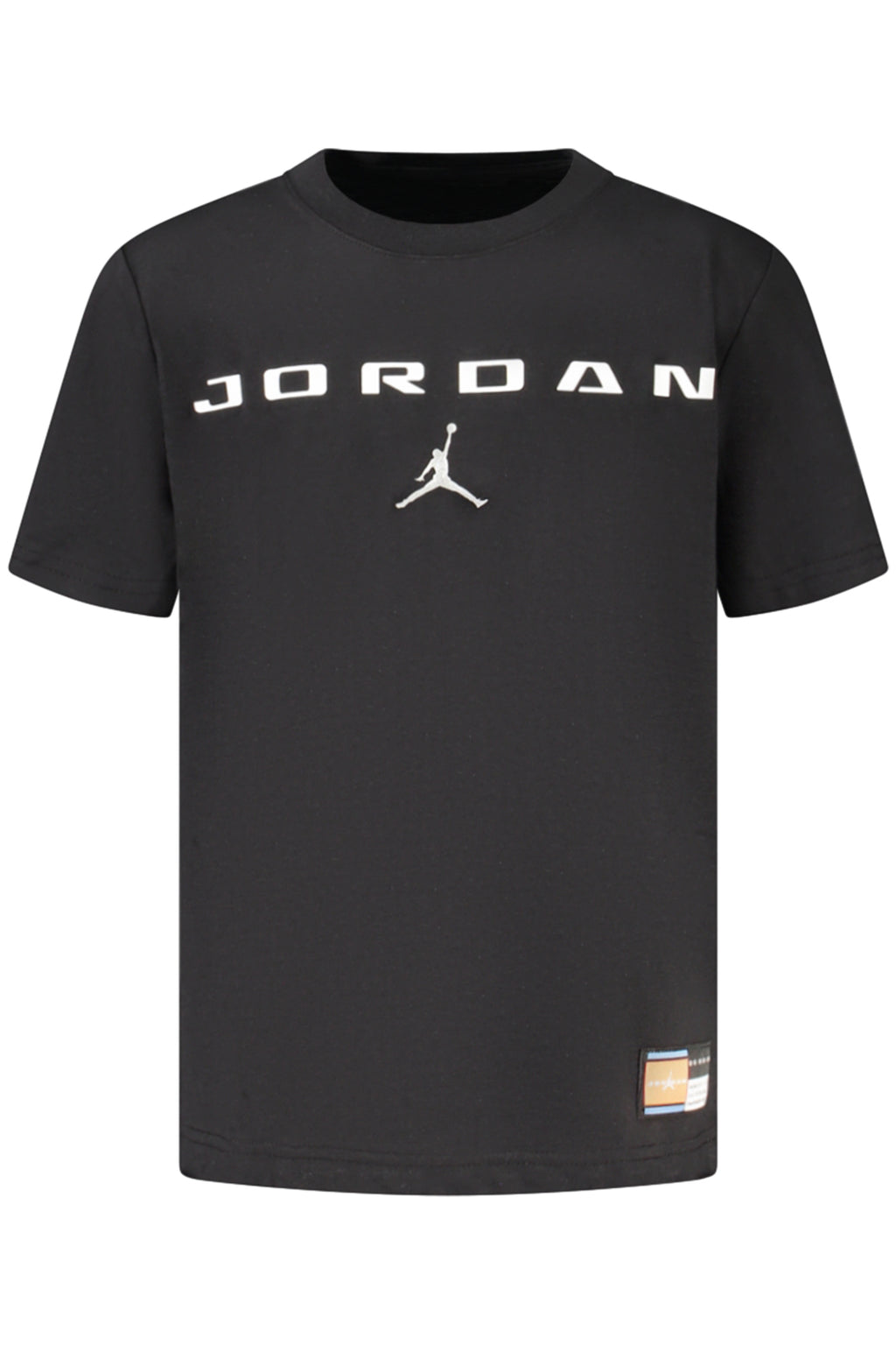 Jordan T-Shirt Maniche Corte Bambino Nero