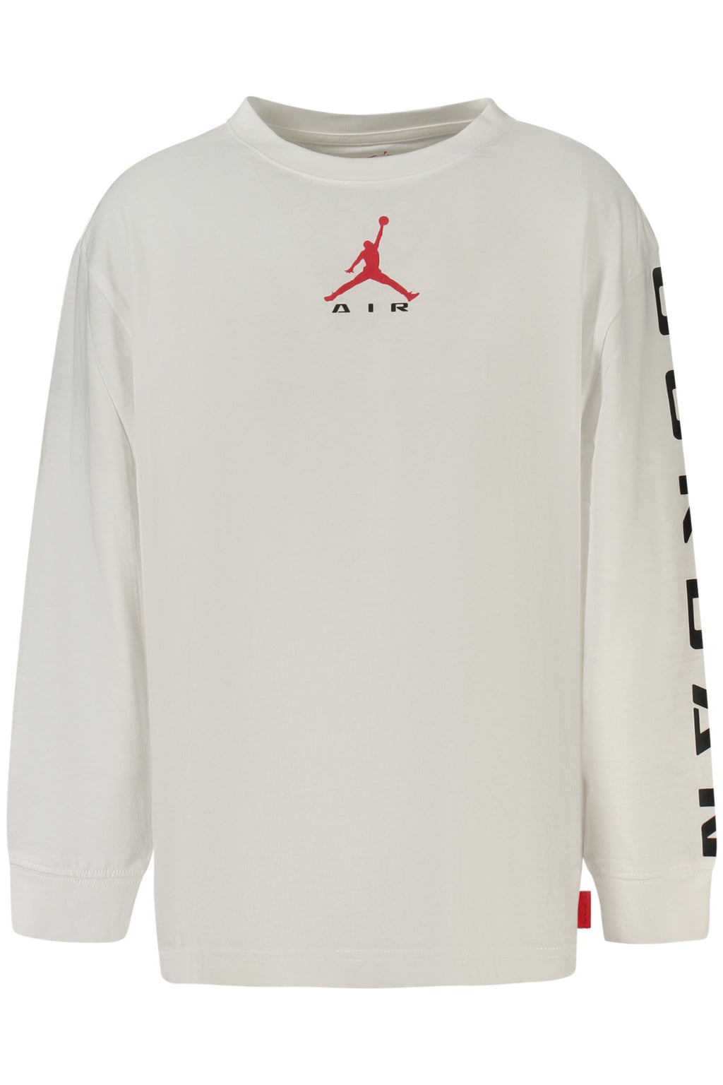 Jordan T-Shirt Maniche Lunghe Bambino Bianco