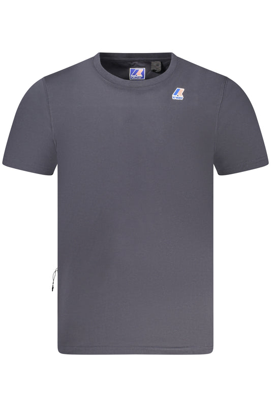 K-WAY T-SHIRT MANICHE CORTE UOMO BLU