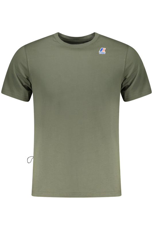 K-WAY T-SHIRT MANICHE CORTE UOMO VERDE