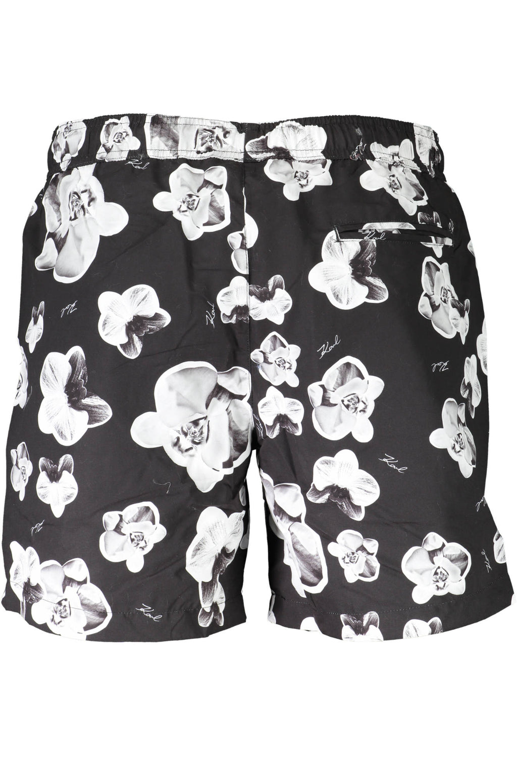 Karl Lagerfeld Beachwear Costume Parte Sotto Uomo Nero