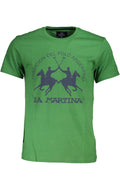 La Martina T-Shirt Maniche Corte Uomo Verde