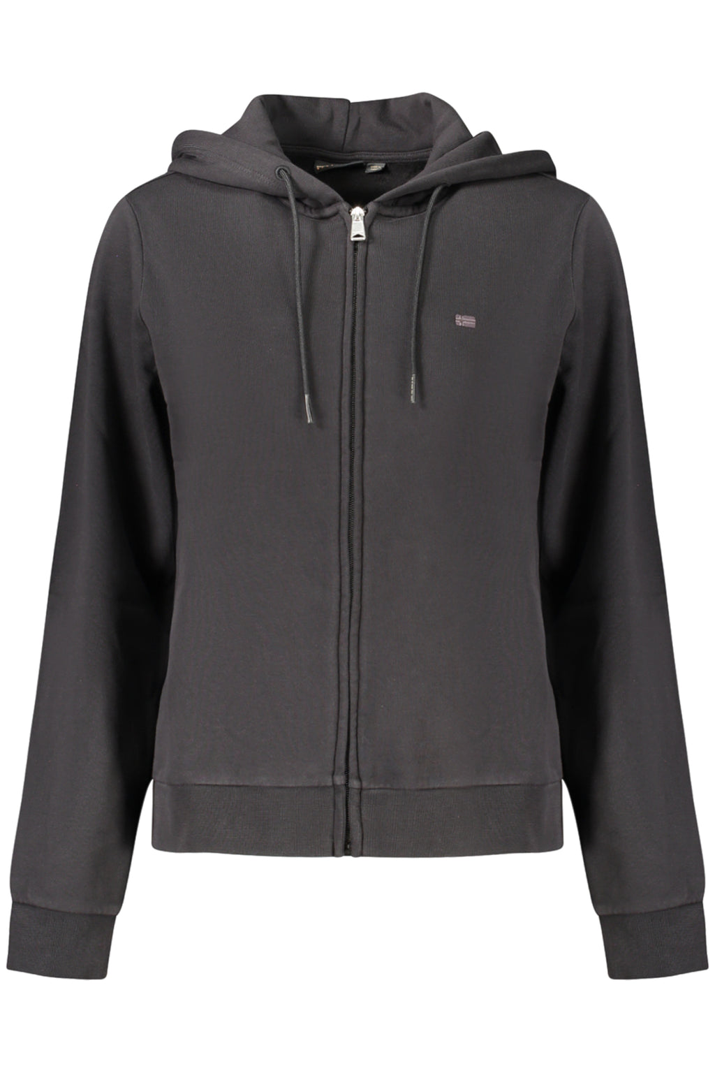 Napapijri Felpa Con Zip Donna Nero