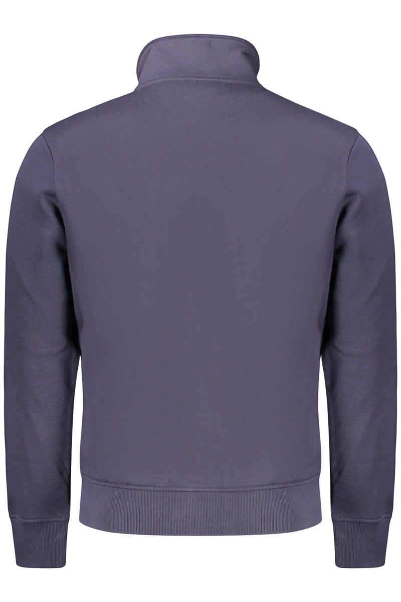 Napapijri Felpa Con Zip Uomo Blu