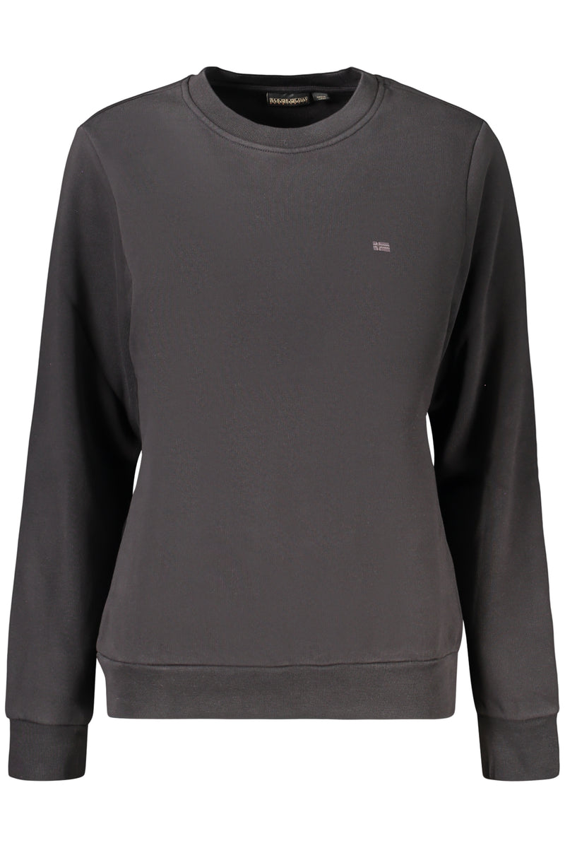 Napapijri Felpa Senza Zip Donna Nero