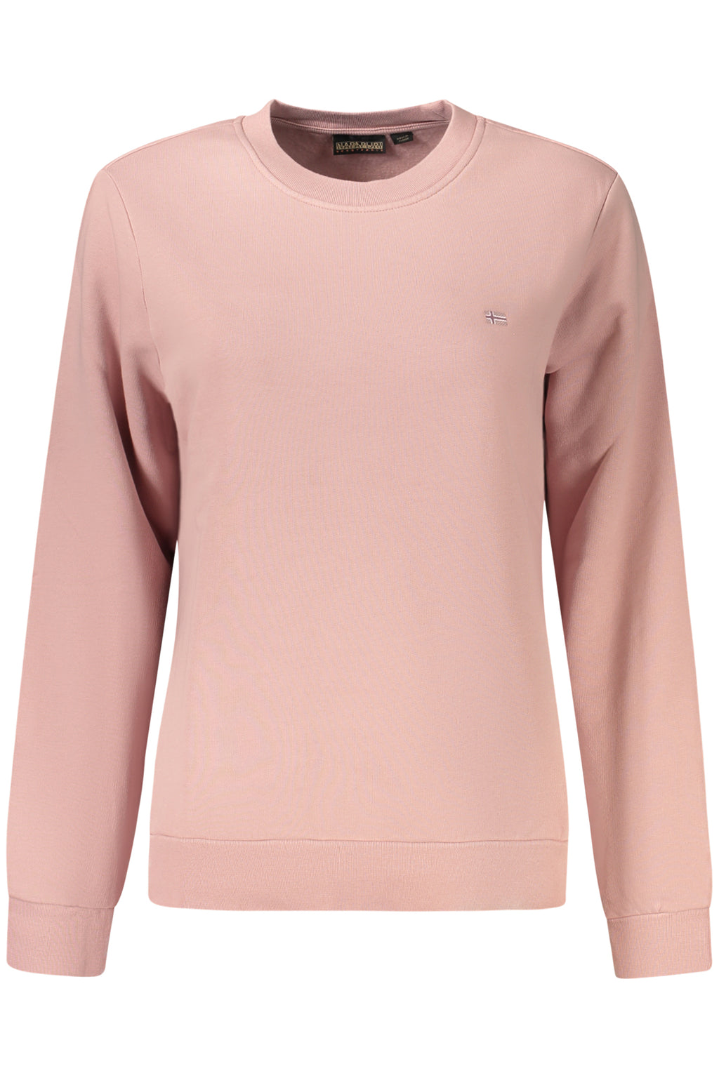 Napapijri Felpa Senza Zip Donna Rosa