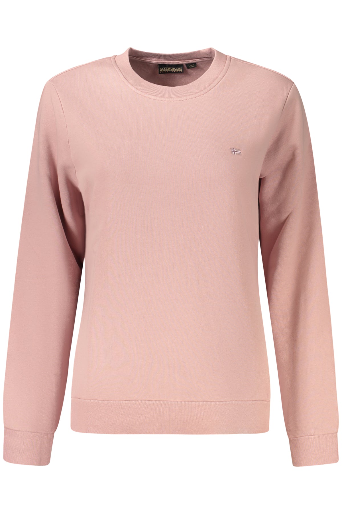 Napapijri Felpa Senza Zip Donna Rosa