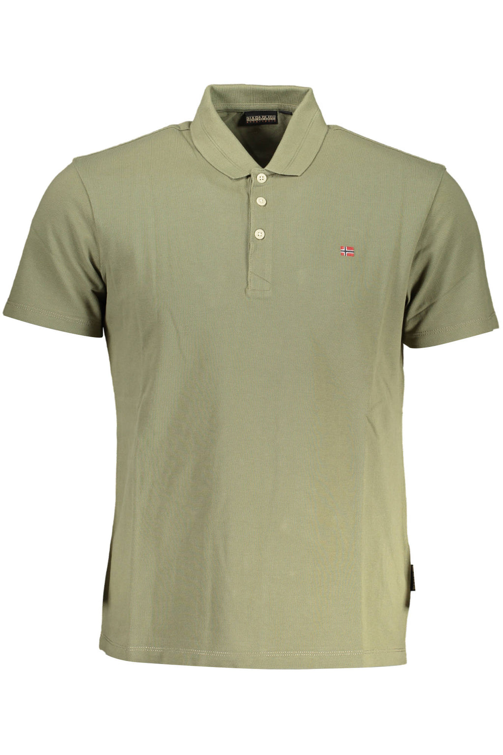 Napapijri Polo Maniche Corte Uomo Verde