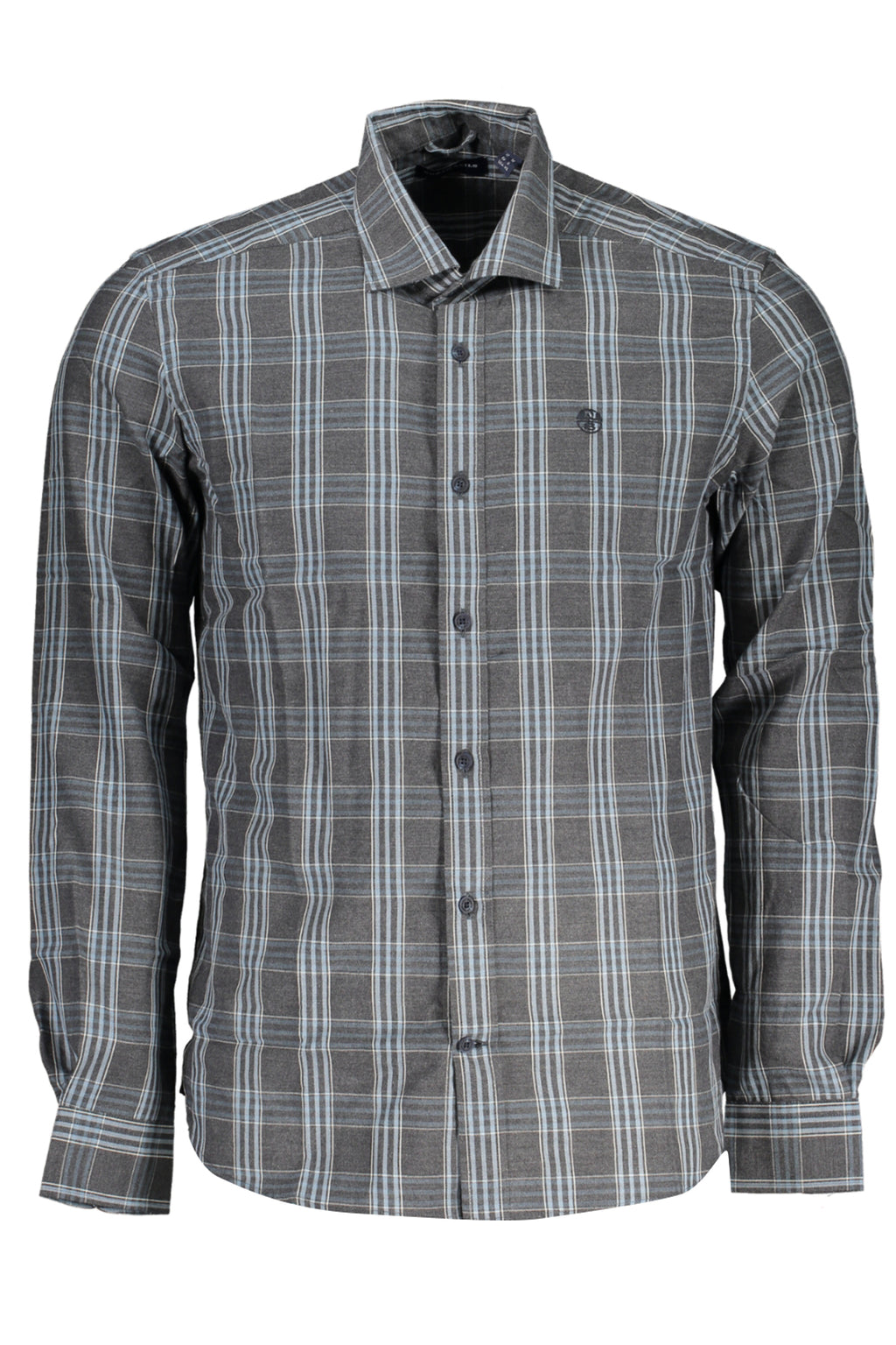 North Sails Camicia Maniche Lunghe Uomo Grigio