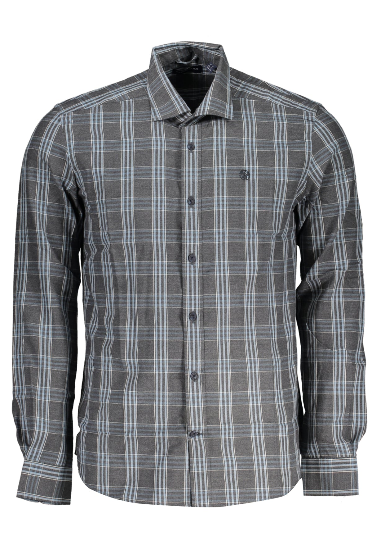North Sails Camicia Maniche Lunghe Uomo Grigio