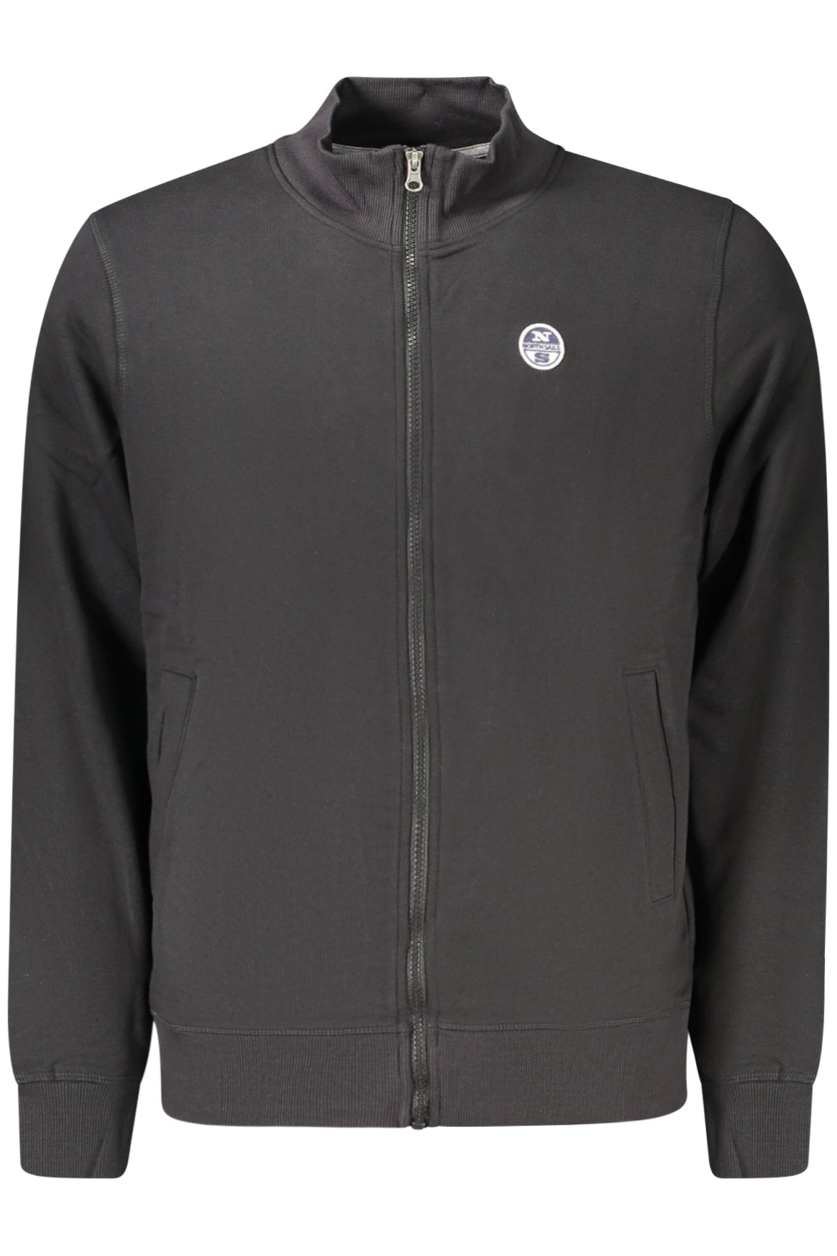 North Sails Felpa Con Zip Uomo Nero