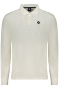 North Sails Polo Maniche Lunghe Uomo Bianco