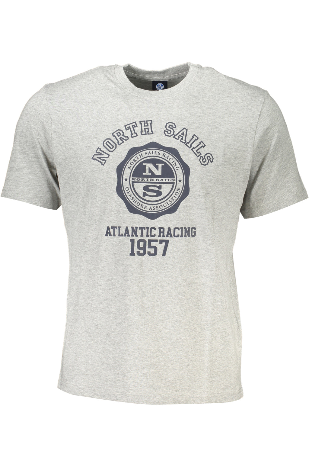 North Sails T-Shirt Maniche Corte Uomo Grigio