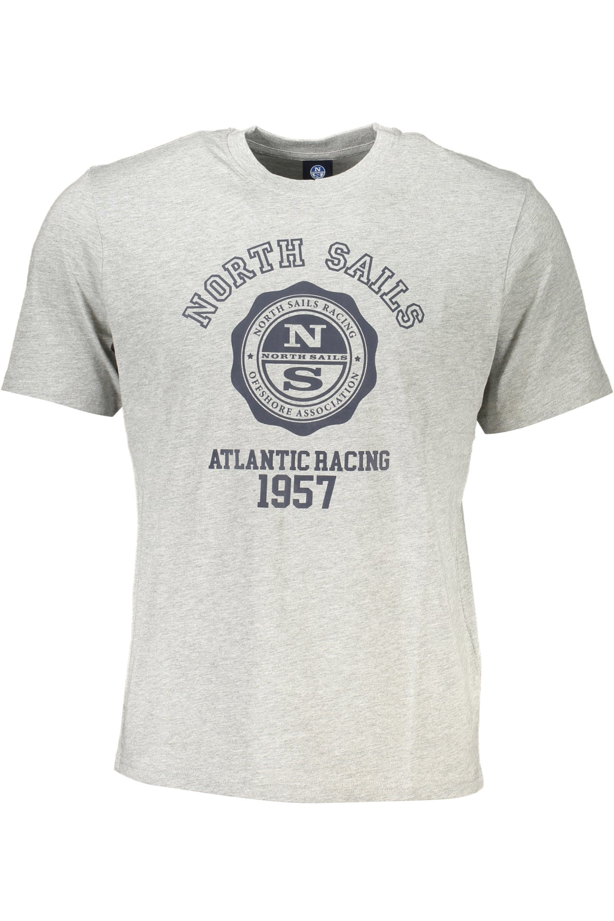 North Sails T-Shirt Maniche Corte Uomo Grigio